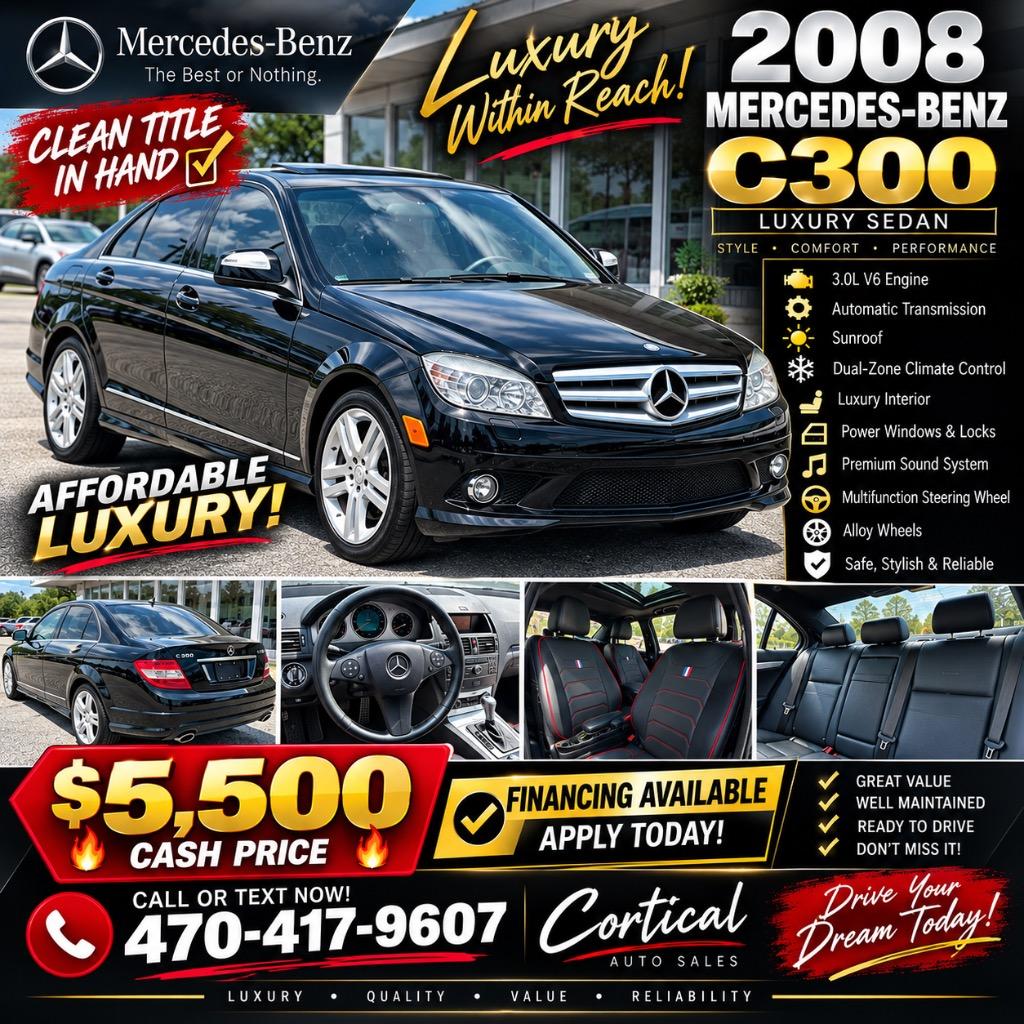 2008 Mercedes-Benz C-Class C300 Sport