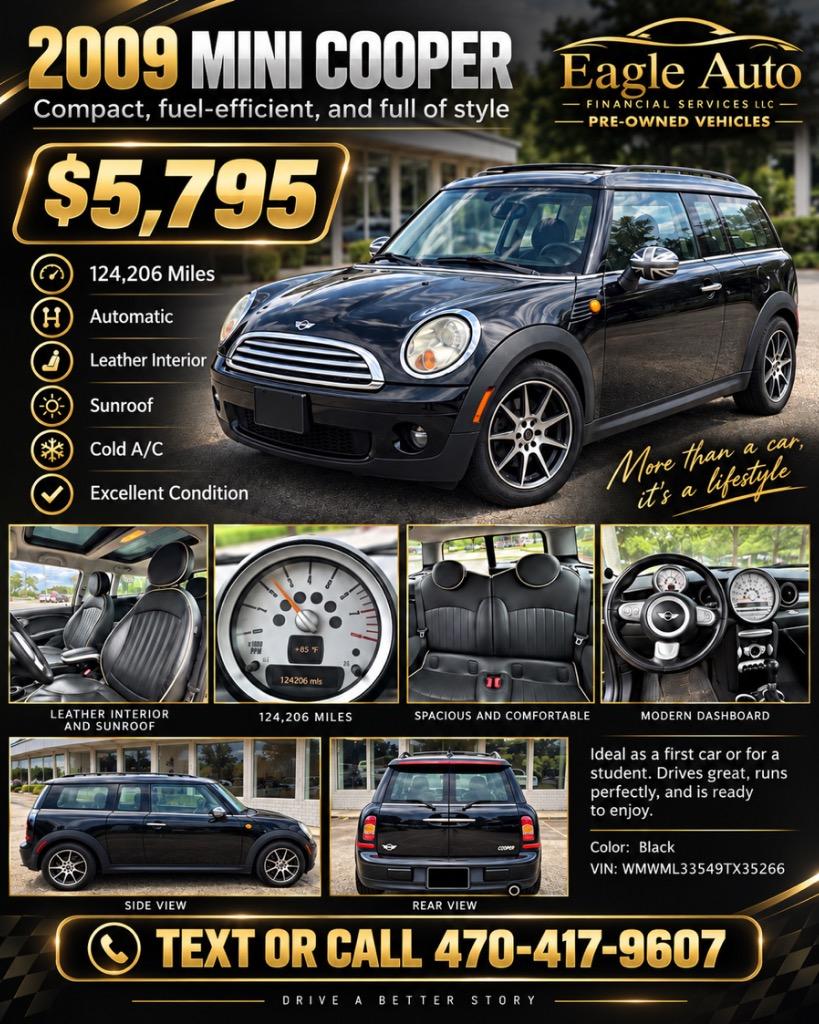 2009 MINI Cooper Base