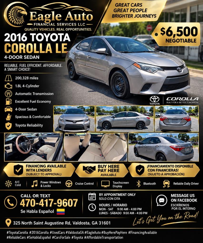 2016 Toyota Corolla